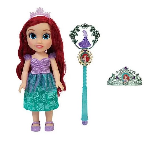 DISNEY PRINCESS - BAMBOLA ARIEL CON ACCESSORI